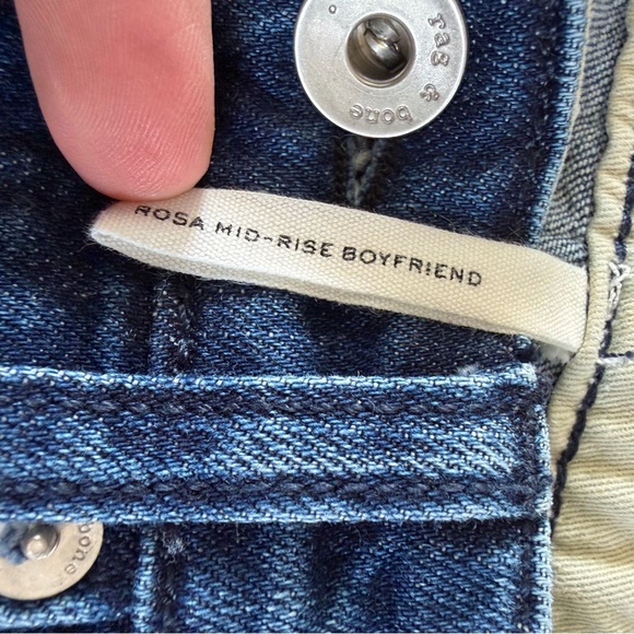 rag & bone Rosa Mid Rise Boyfriend - Picture 6 of 9